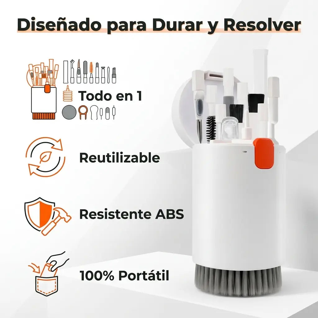 Kit Profesional de Micro-Limpieza y Rescate 20 en 1